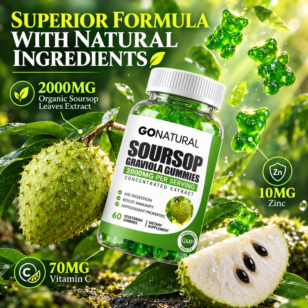 Organic Soursop Gummies