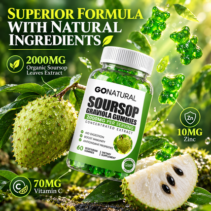 Organic Soursop Gummies